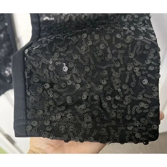 Cato Black Sequence‎ Leggings Women’s Size XL New With Tags - Picture 5 of 7